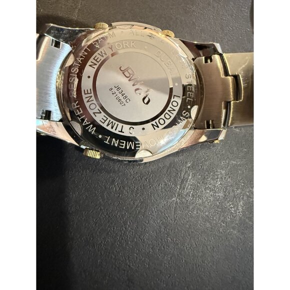 Jbw Men's Jet Setter Diamond Stainless Steel Watch - Pre-Owned - Picture 3 of 7